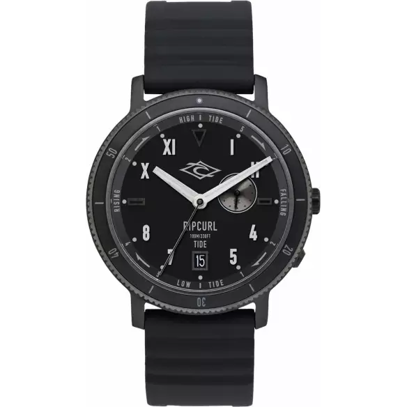 relógio de maré Rip Curl Circa Tide Dial Leather