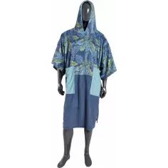 Poncho asciugamano Madness Blue Leaf