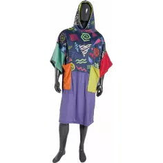 Poncho asciugamano Madness Multi Neon