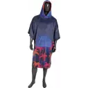 Poncho asciugamano Madness Navy Palm