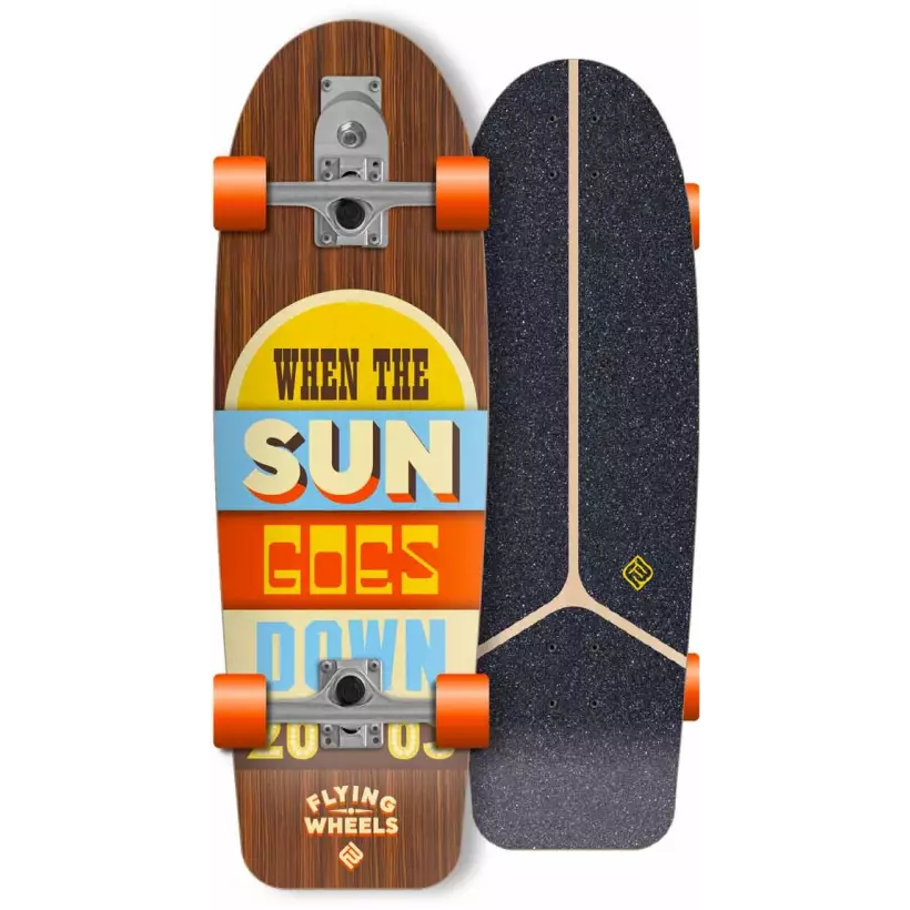 surfskate Flying Wheels sundown 30''