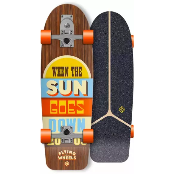 Prancha de surfskate Flying Wheels sundown 30''