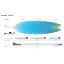 Tabla de surf Torq funboard M2 TEC EPOXY