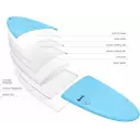 Surfboard Torq fish Pinline