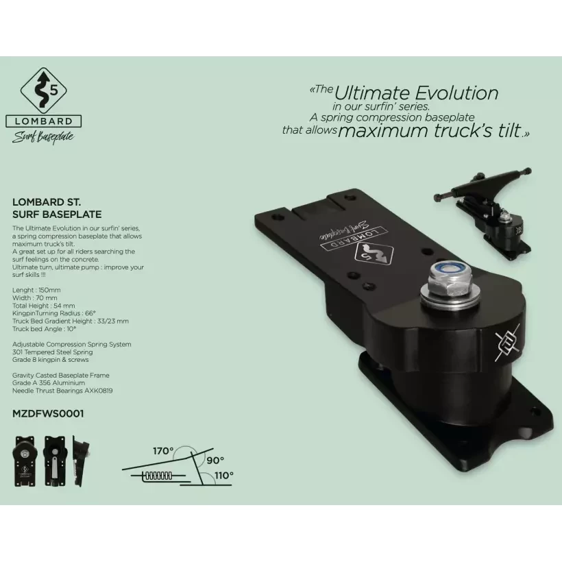 Planche de surfskate Flying Wheels Parrot 29''