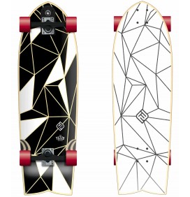 Prancha de surfskate Flying Wheels sundown 30''