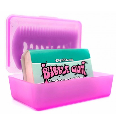 Doos van paraffine en schraper Bubble Gum