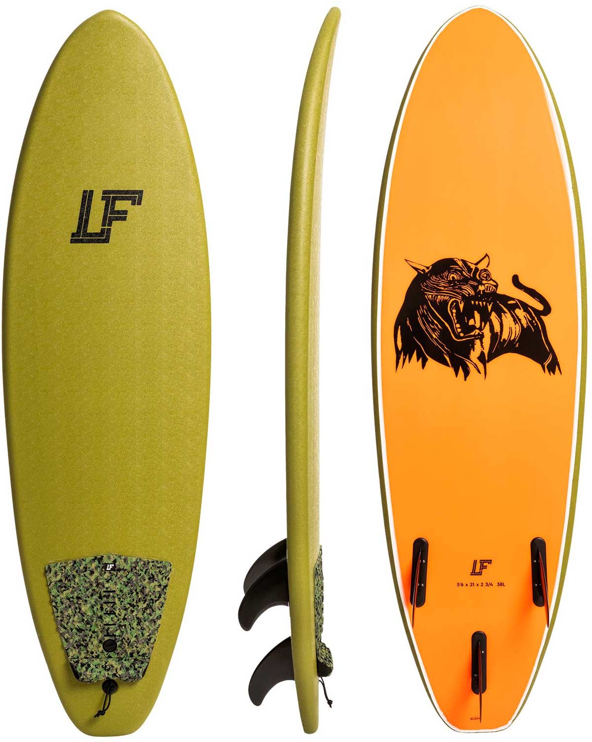 Tabla de surf Softboard Quiksilver LF Pro Rider