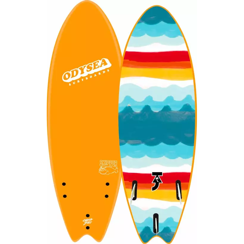 Planche de surf softboard Catch Surf Odysea Skipper Pro Job Quad