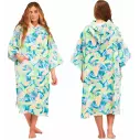 Poncho Billabong Womens Marine Tropic