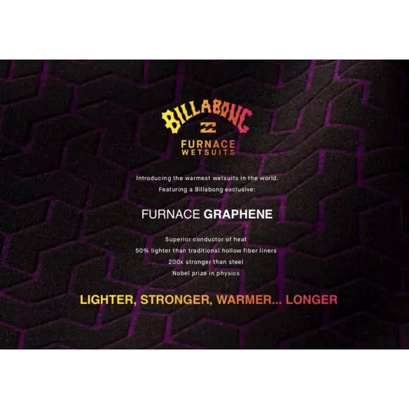 Pumps von surf Billabong Furnace comp Graphene boot 3mm Pumps von surf Billabong Furnace comp Graphene boot 3mm