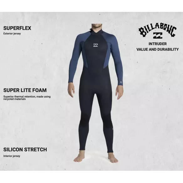 neoprene Billabong Intruder 4/3mm BZ