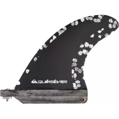 Aileron de surf longboard Quiksilver Black  Single Fin