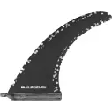 Aileron de surf longboard Quiksilver Black  Single Fin