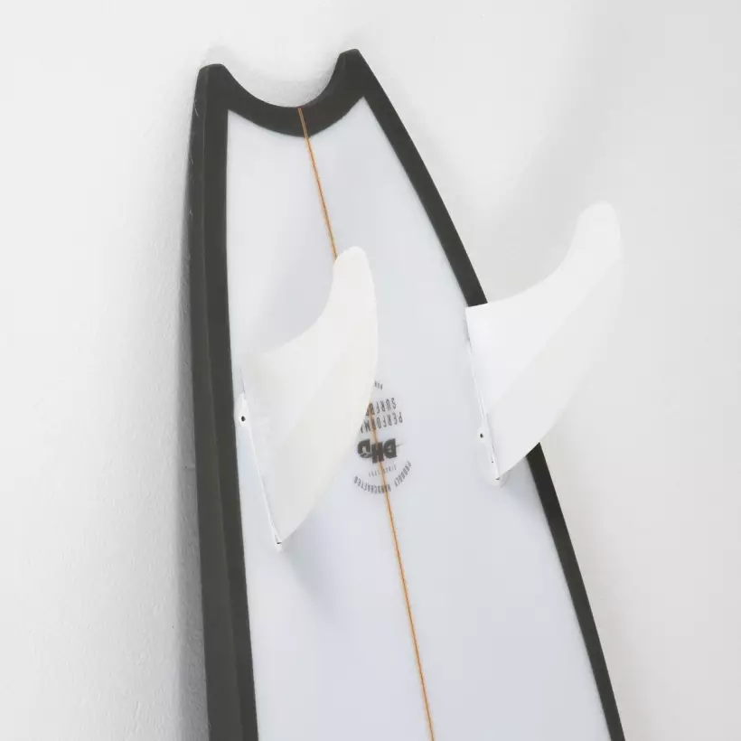 Quillas FCSII Mick Fanning  Twin+Stabilizer White