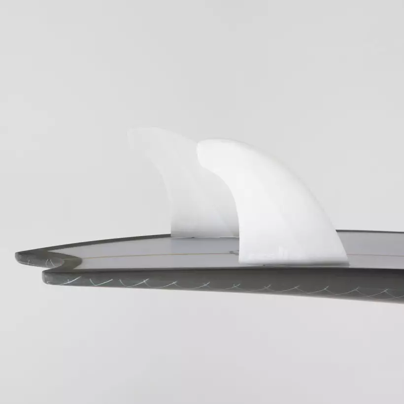 Pinne FCSII Mick Fanning  Twin+Stabilizer White