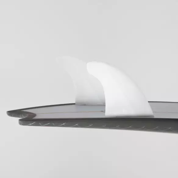 Quilhas surf FCSII Mick Fanning  Twin+Stabilizer White