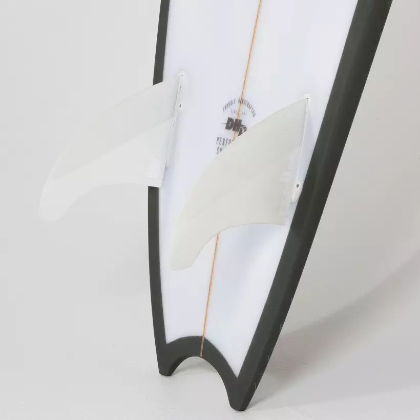 Kiele FCSII Mick Fanning  Twin+Stabilizer White