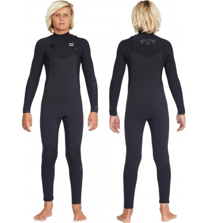 Junior Wetsuit Billabong 4/3mm Intruder flatlock