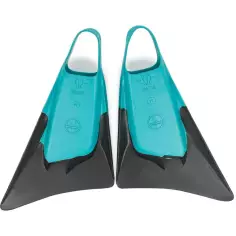 Pé de pato bodyboard Pride Vulcan V1 Verde/Laranja 2