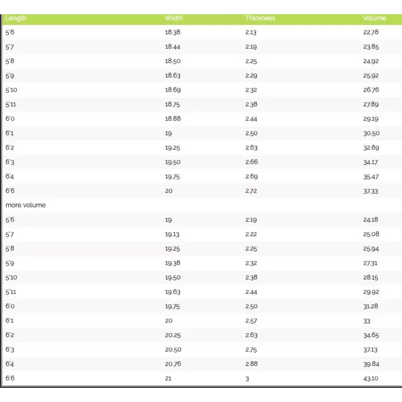 Surfbrett MS Speed Rabbit