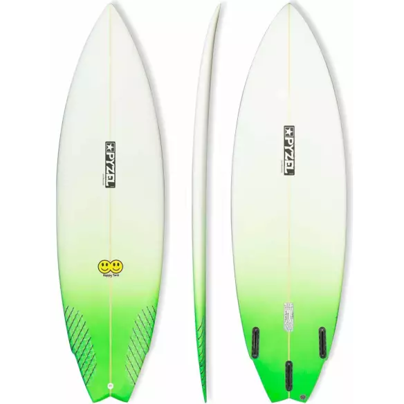 Prancha de surf Pyzel Happy Twin Prancha de surf Pyzel Happy Twin