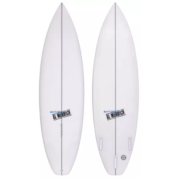 Tavola da surf Isola del Canale in Bianco e Nero