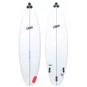 Tavola da surf Isola del Canale in Bianco e Nero