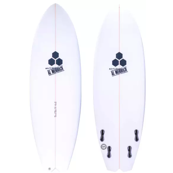 Surfboard Channel Island Black and White Surfboard Channel Island Black and White