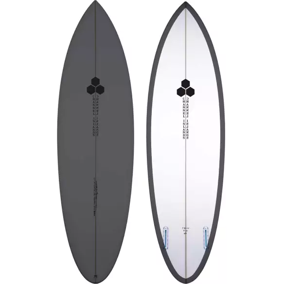 Surfbrett Channel Island Twin, Um Surfbrett Channel Island Twin, Um