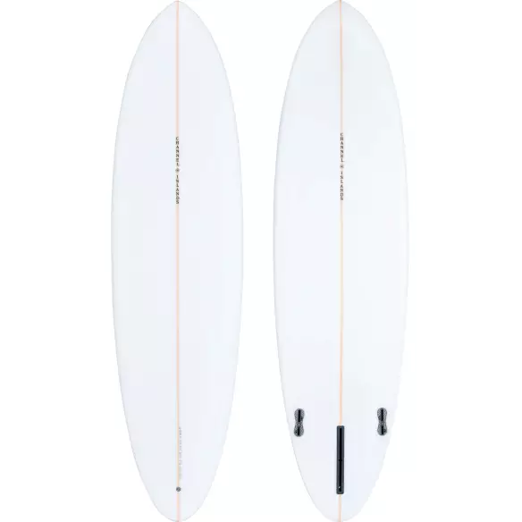 Surfplank Channel Island Zwart en Wit Surfplank Channel Island Zwart en Wit