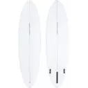Tavola da surf Isola del Canale in Bianco e Nero