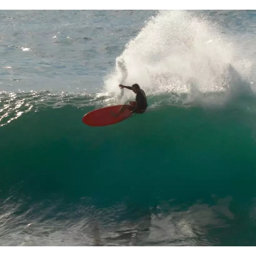 Surfplank Channel Island Zwart en Wit