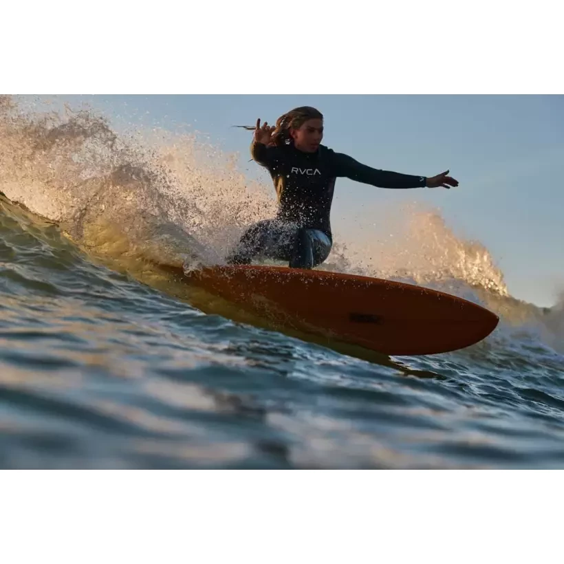 Tavola da surf Isola del Canale in Bianco e Nero