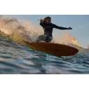 Tavola da surf Isola del Canale in Bianco e Nero