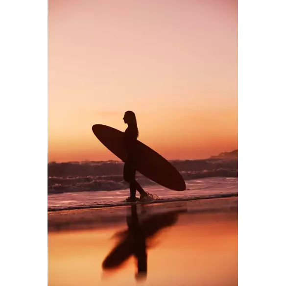 Surfplank Channel Island Zwart en Wit Surfplank Channel Island Zwart en Wit