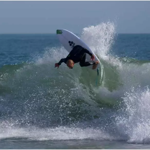 Surfbrett Channel Island Black and White Surfbrett Channel Island Black and White