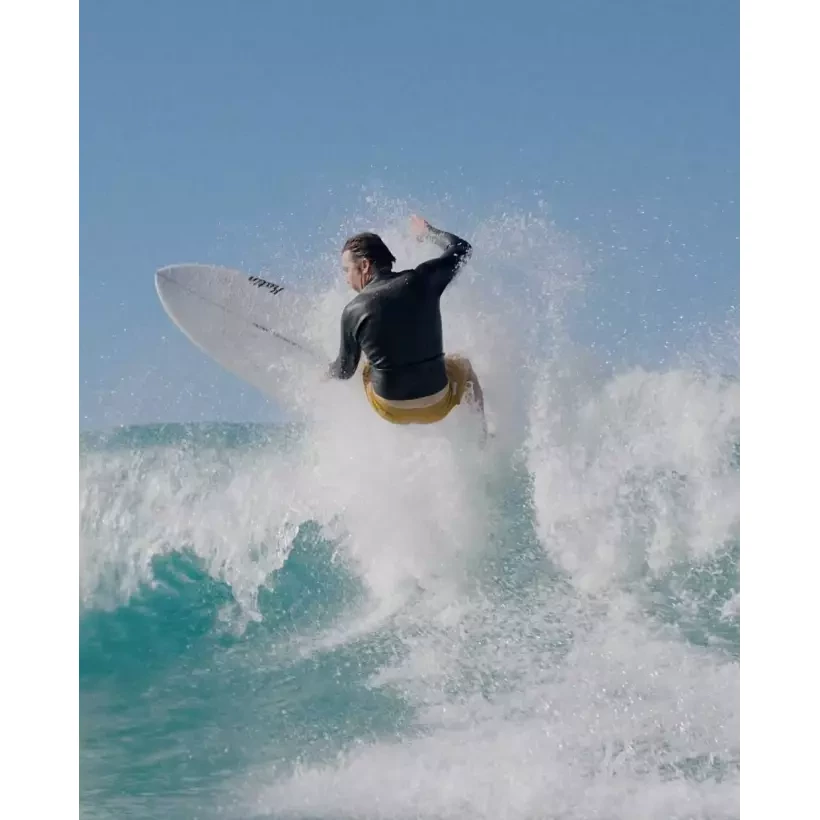 Surfplank Channel Island Zwart en Wit