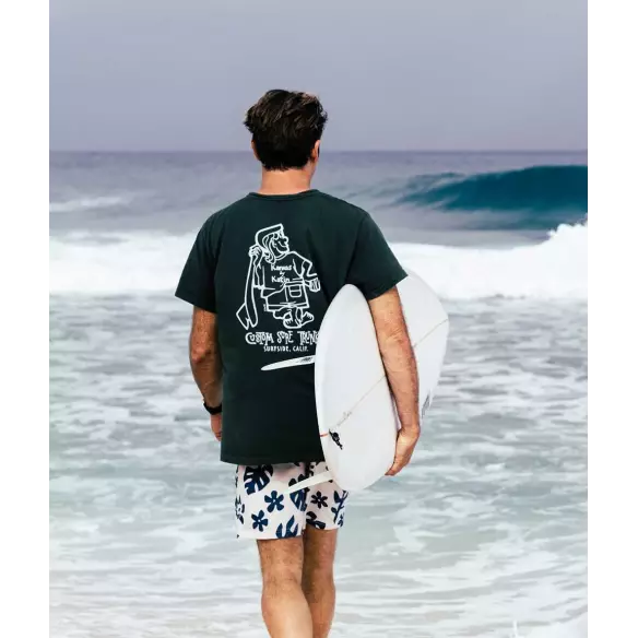 Surfbrett Channel Island Black and White