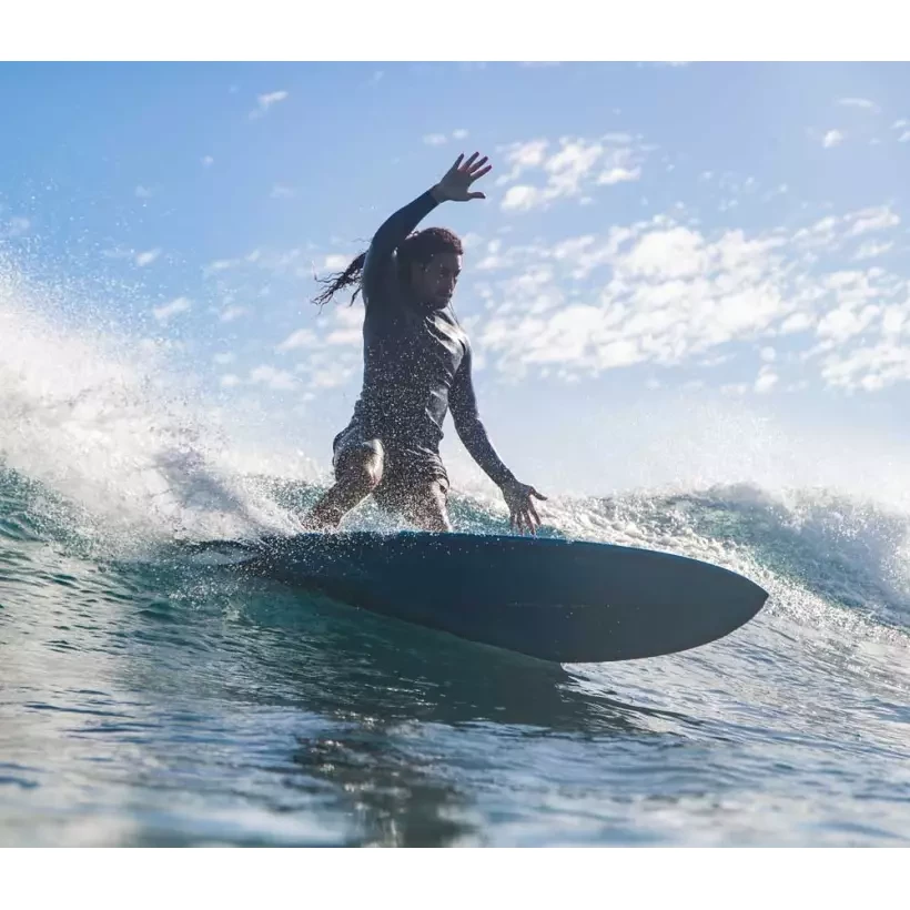 Surfplank Channel Island Zwart en Wit