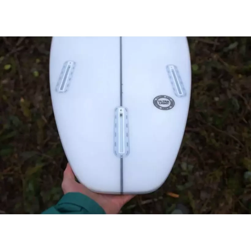 Surfbrett Channel Island Black and White