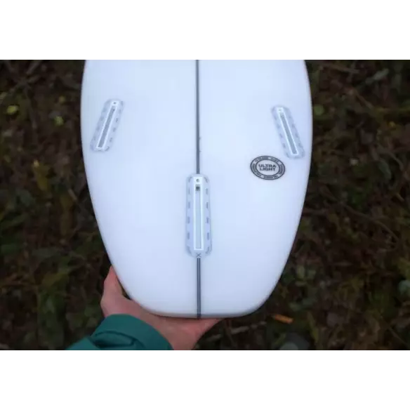 Surfbrett Channel Island Black and White