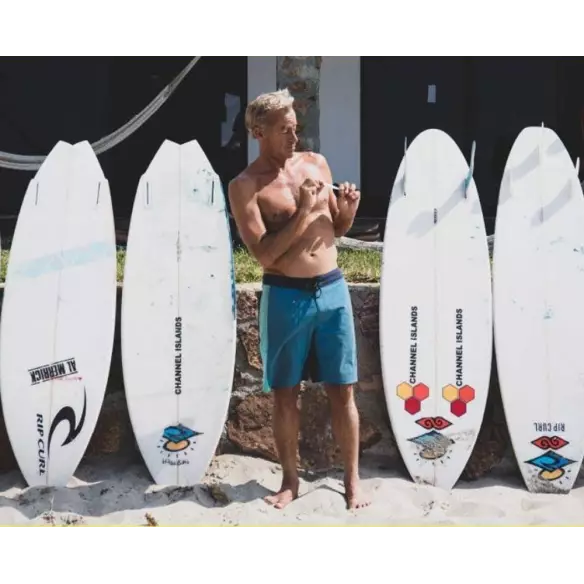 Tabla de surf Channel Island Black and White Tabla de surf Channel Island Black and White