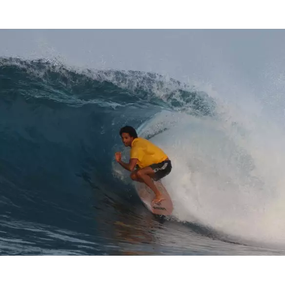 Surfbrett Channel Island Twin, Um Surfbrett Channel Island Twin, Um