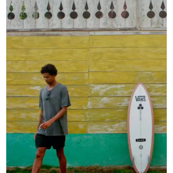 Surfbrett Channel Island Twin, Um Surfbrett Channel Island Twin, Um