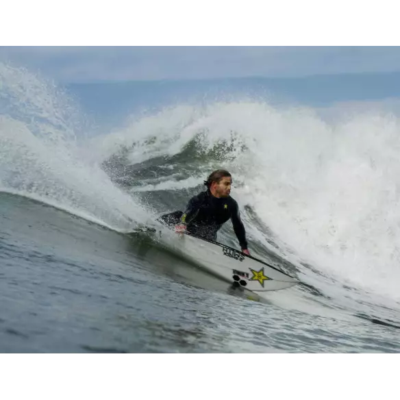 Surfplank Channel Island Zwart en Wit Surfplank Channel Island Zwart en Wit