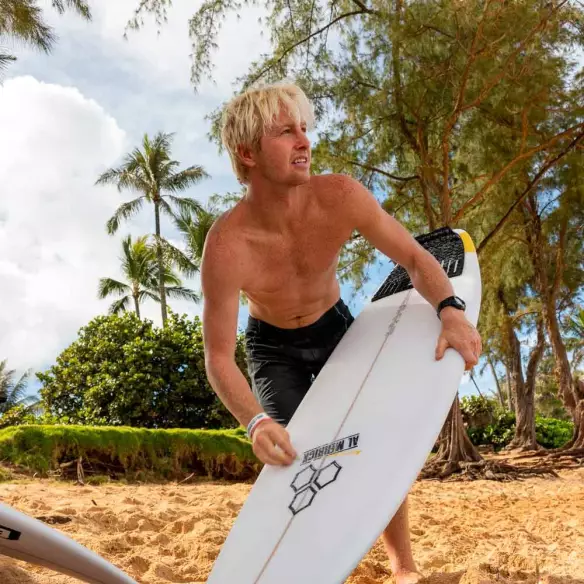 Tabla de surf Channel Island Black and White Tabla de surf Channel Island Black and White