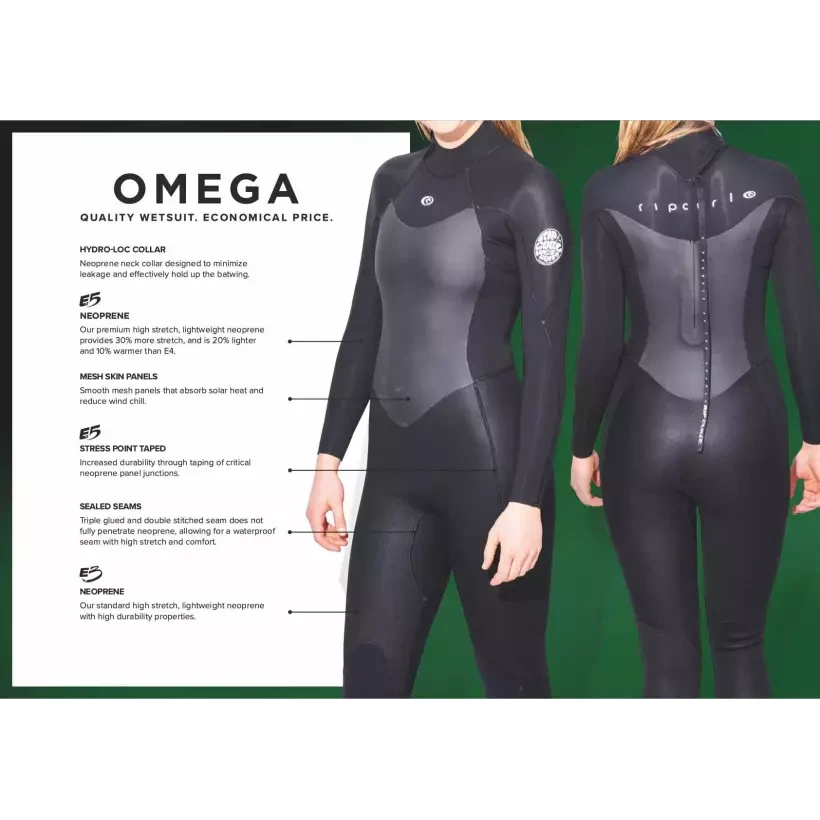 Wetsuit Rip Curl Omega 4/3mm Junior