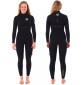 Wetsuit Rip Curl E-Bomb Womens 3/2mm Zip Free