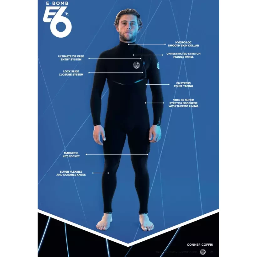 Muta surf Rip Curl E-Bomb 4/3mm